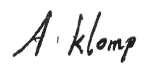 albert jansz klomp