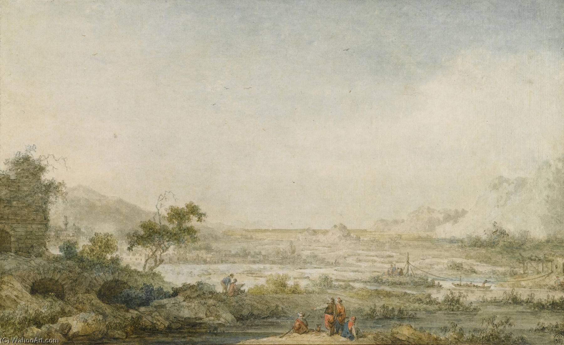 The Ruins Of Miletus And The Maeander Valley — Jean Baptiste Hilaire