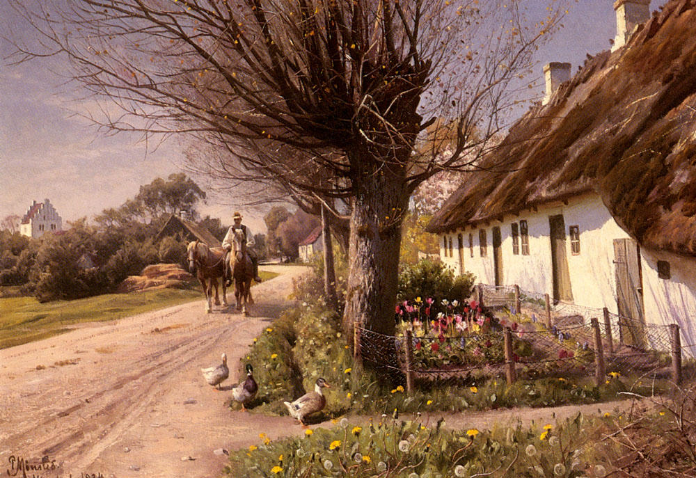 Cottages At Hjornbaek — Peder Mørk Mønsted