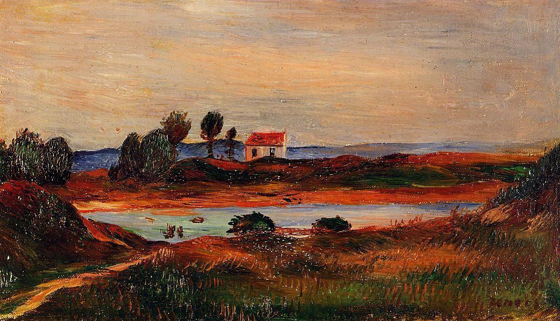 View Of Brittany — Pierre-auguste Renoir