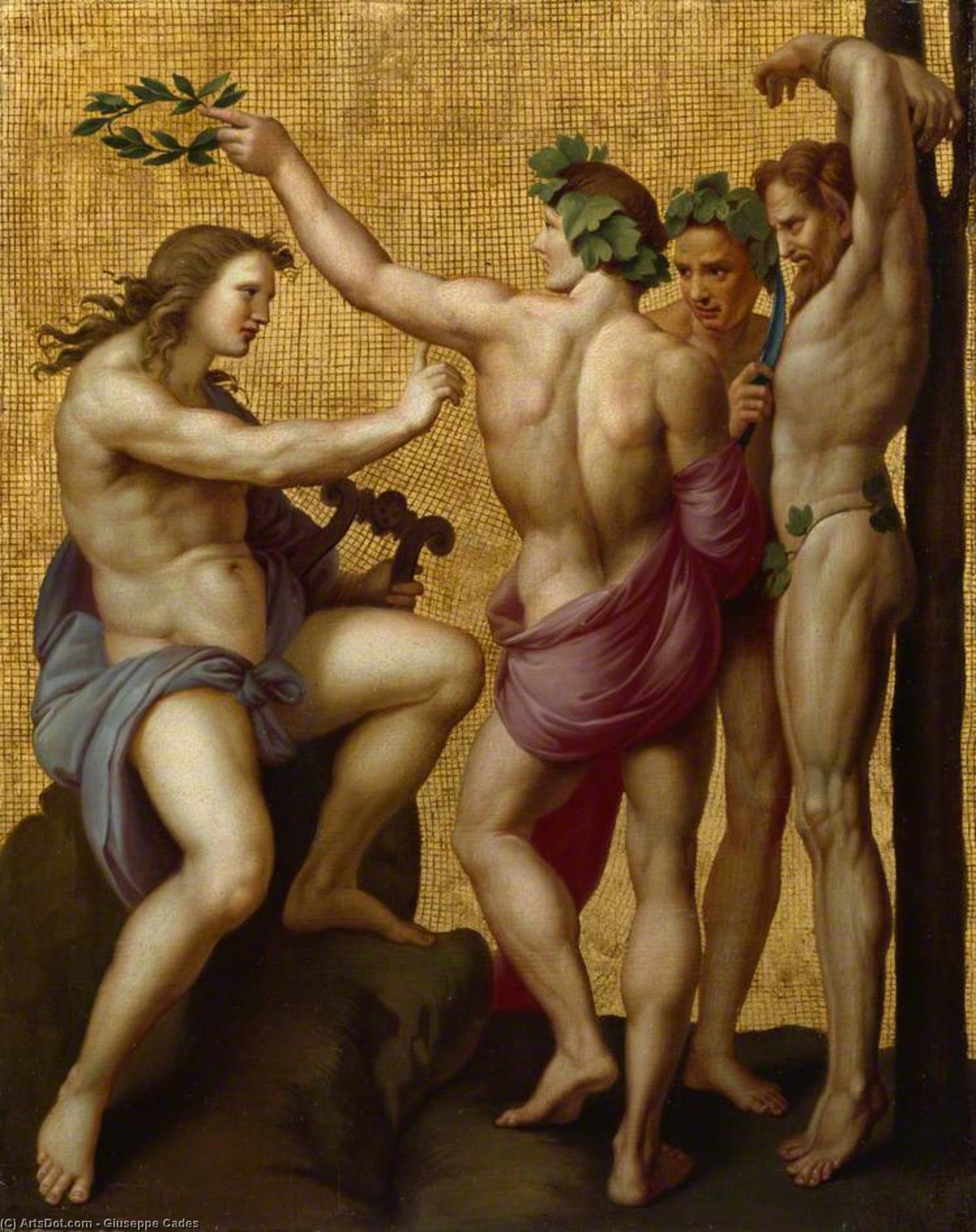 Apollo And Marsyas — Джузеппе Кадес