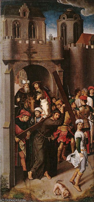 Copias De Obras Perdidas - El Peso De La Cruz — Hans Memling