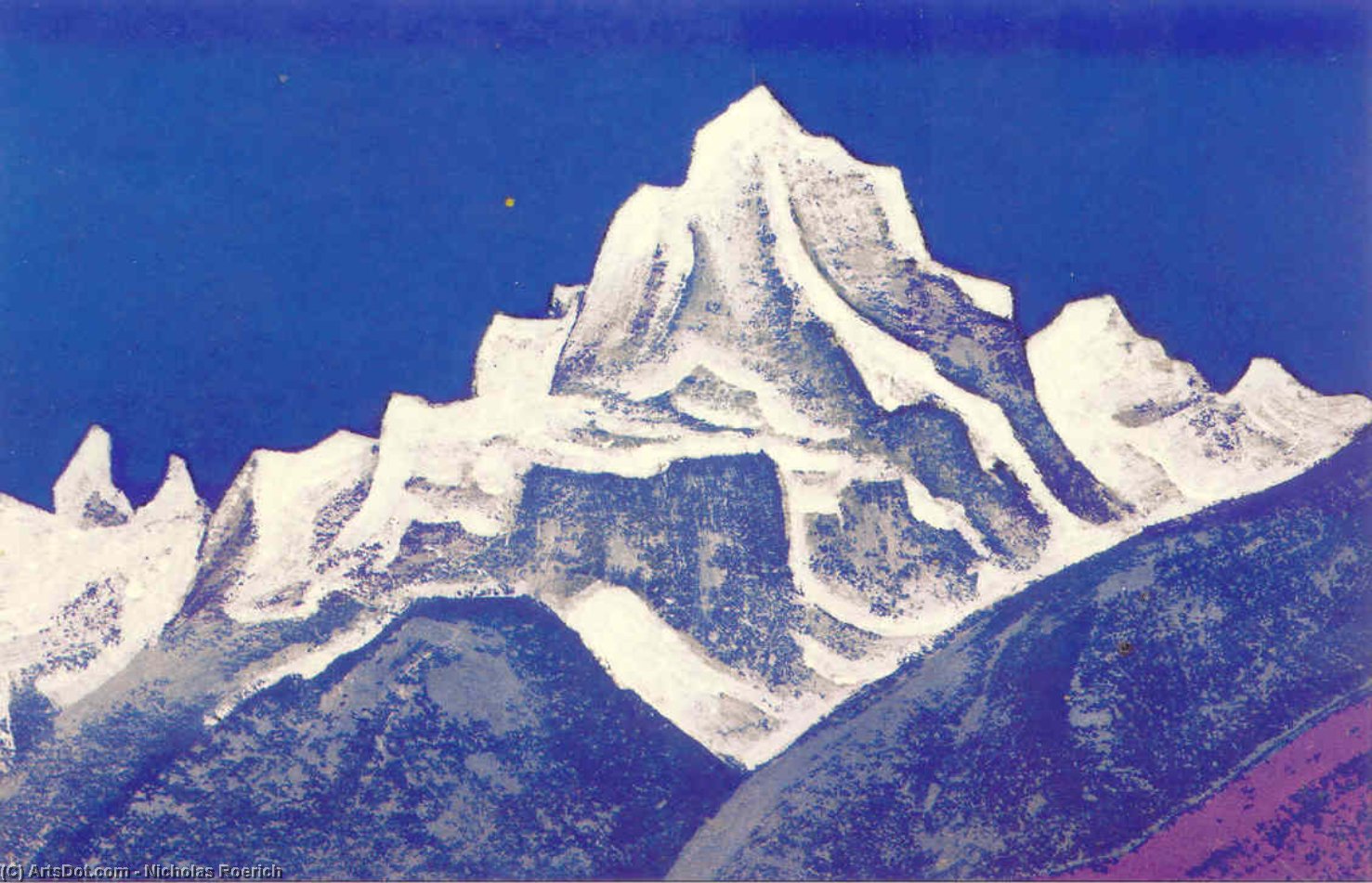 Study Of Mountains (8) — ニコライ・ロエリヒ