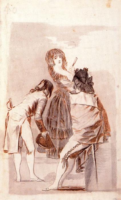 Quien Mas Rendido 1 — Francisco José De Goya Y Lucientes