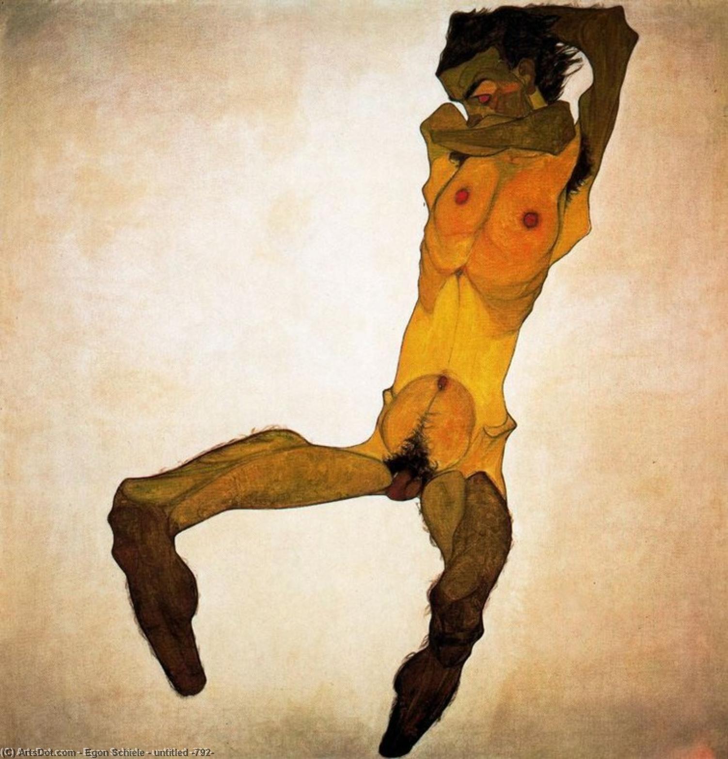 Untitled (792) — Egon Schiele