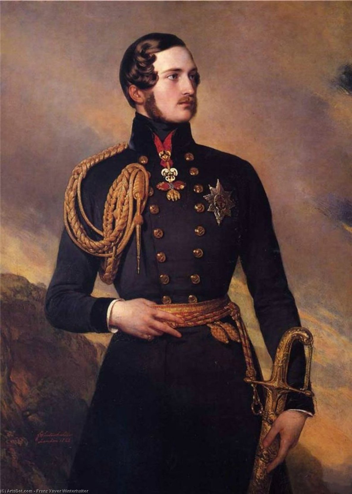 Xavier Prince Albert — Franz Xavier Winterhalter