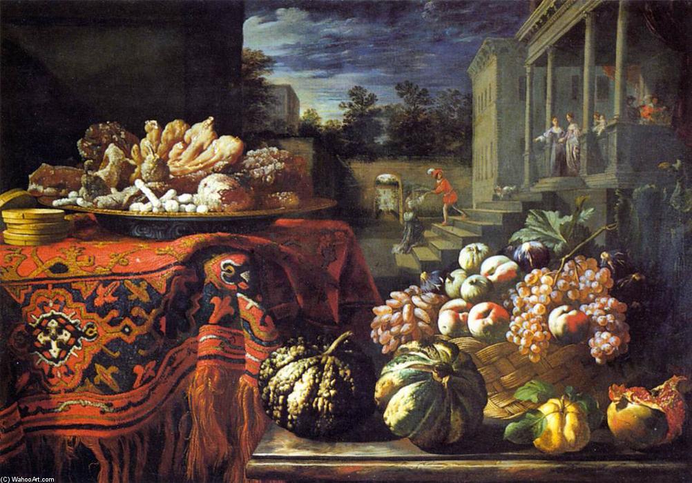 Still-life With Fruit And Sweets — Pier Francesco Cittadini