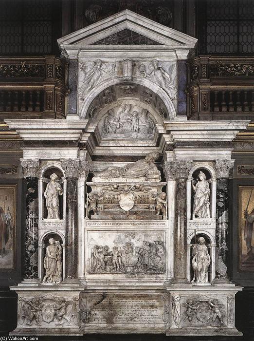 Tomb Of Pope Hadrian Vi — Baldassare Peruzzi