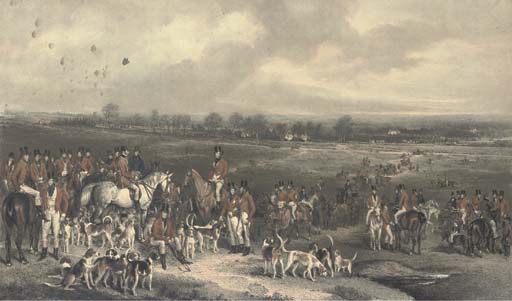 Meeting Of His Majesty's Staghounds On Ascot Heath — Sir Francis Grant