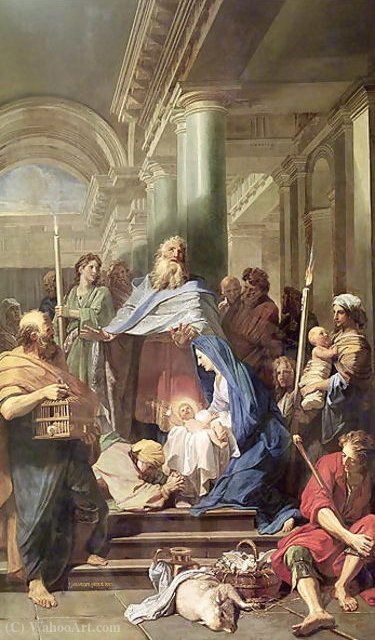 The Presentation In The Temple — Jean Baptiste Jouvenet