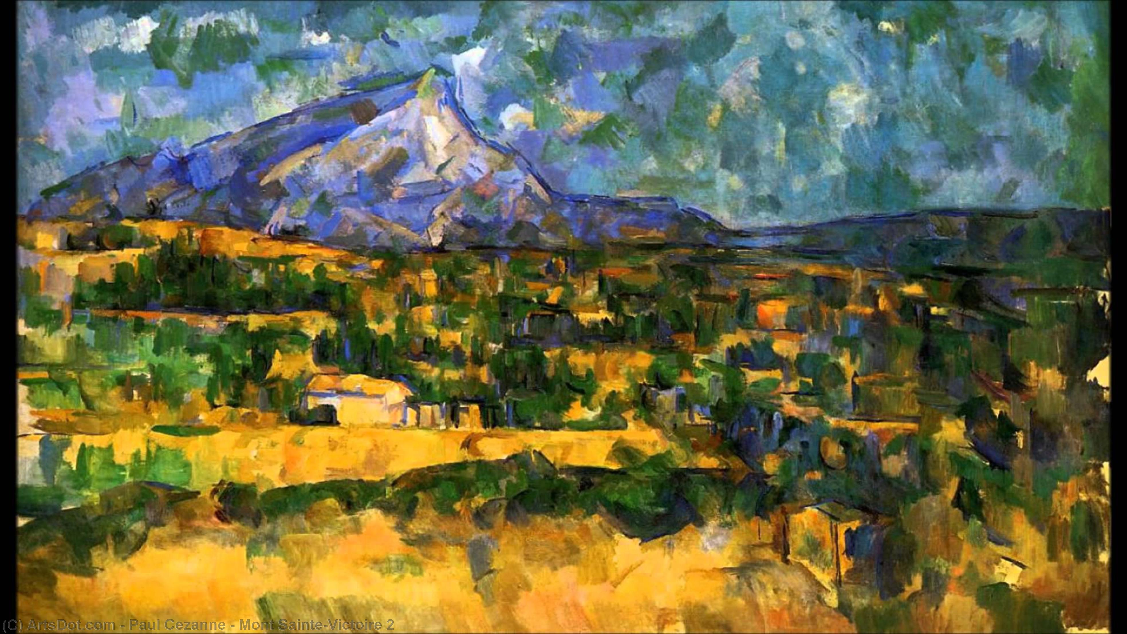 Mont Sainte-victoire 2 — Paul Cézanne