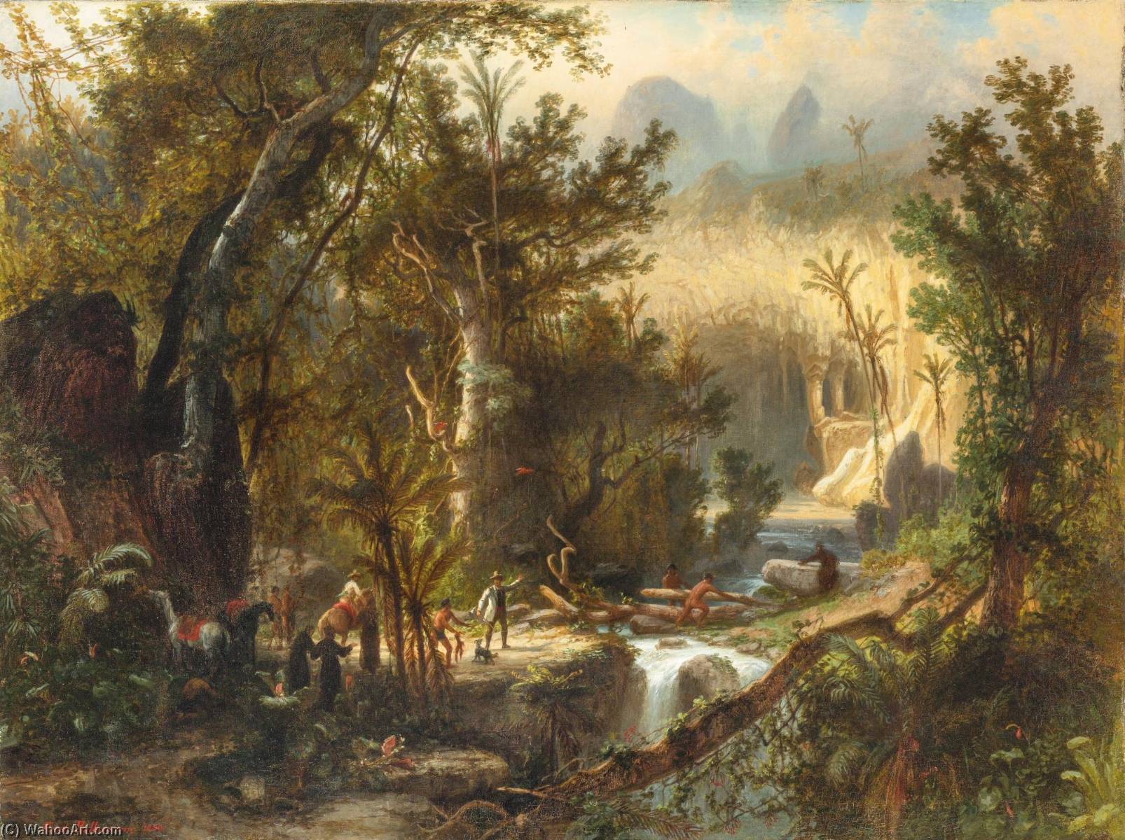 La Cueva Del Guáracho, Venezuela — Ferdinand Bellermann