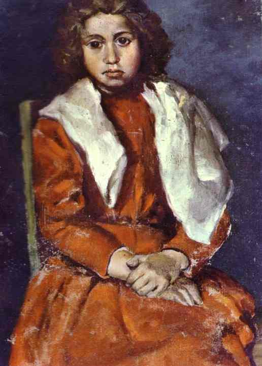 The Barefoot Girl — Pablo Picasso