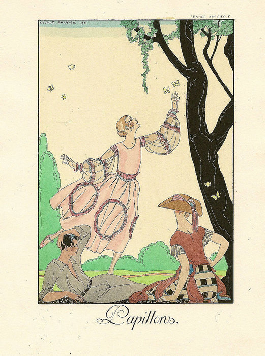 Papillons — Georges Barbier