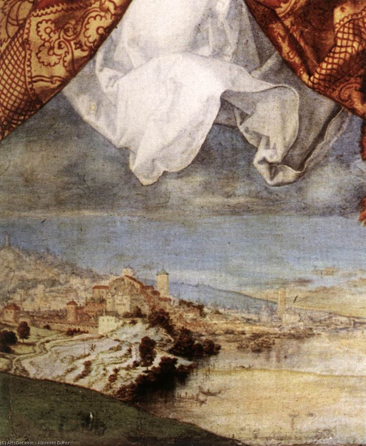 The Adoration Of The Trinity (detail) (11) — Albrecht Dürer