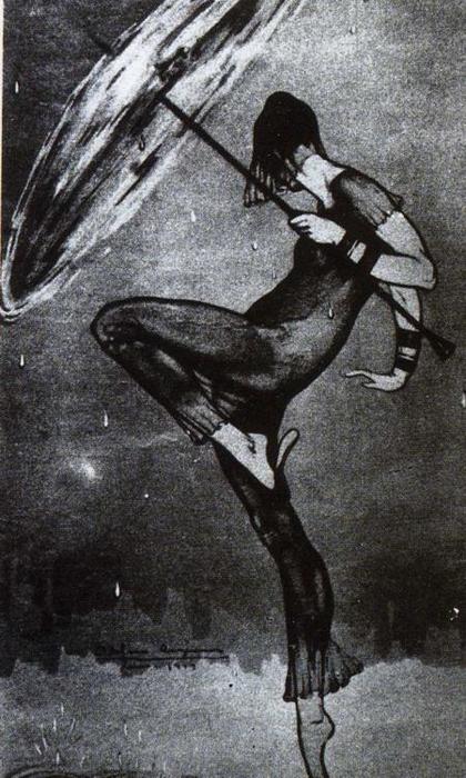 The Dance Of The Rain — David Alfaro Siqueiros