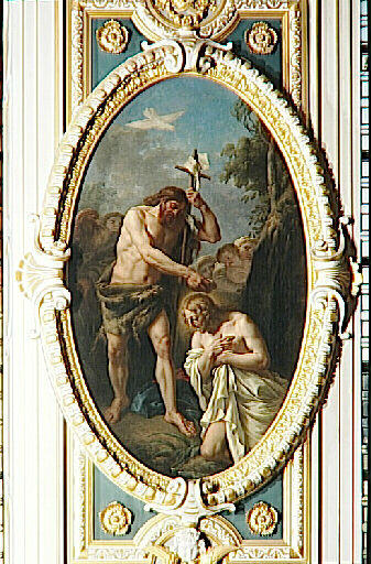 Le Baptême De Jésus Christ Par Saint Jean — Louis Jean François Lagrenée