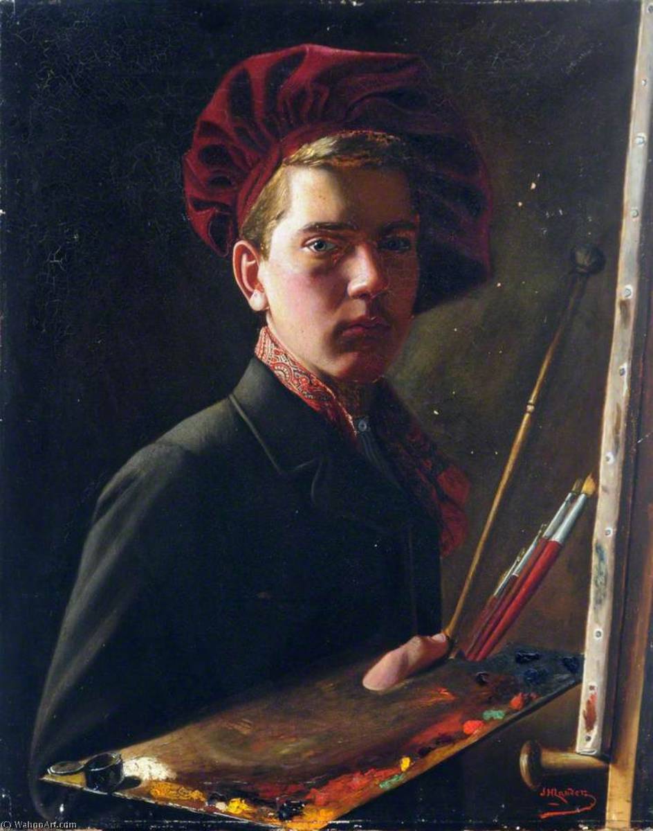 John Saint Hélier Lander (1869–1944), First Male Art Master At Jersey College For Girls — John Saint Helier Lander