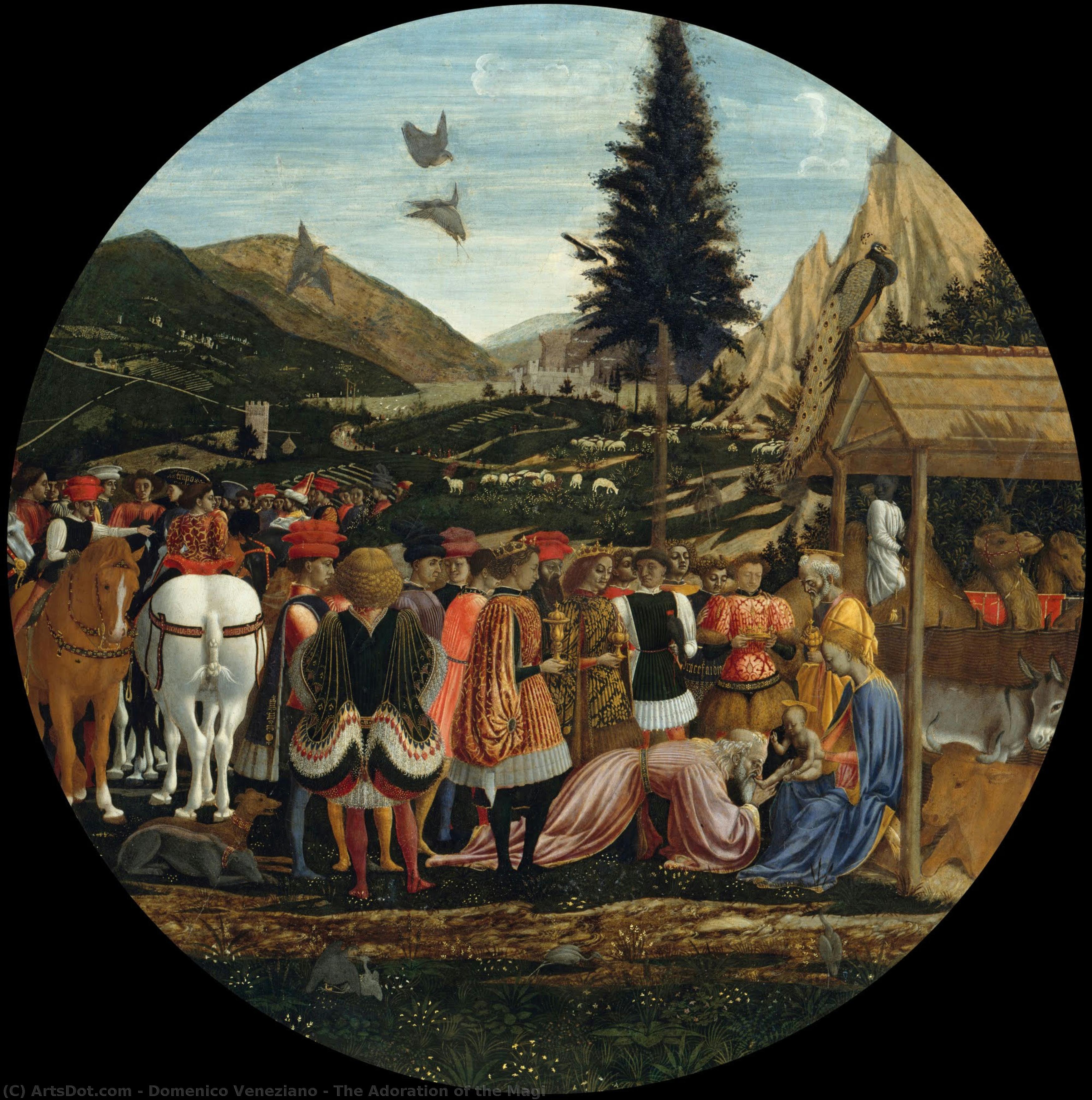 The Adoration Of The Magi — Domeniko Veneziano
