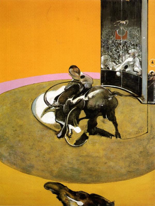 Study For Bullfight No.1, 1969 — フランシス・ベーコン