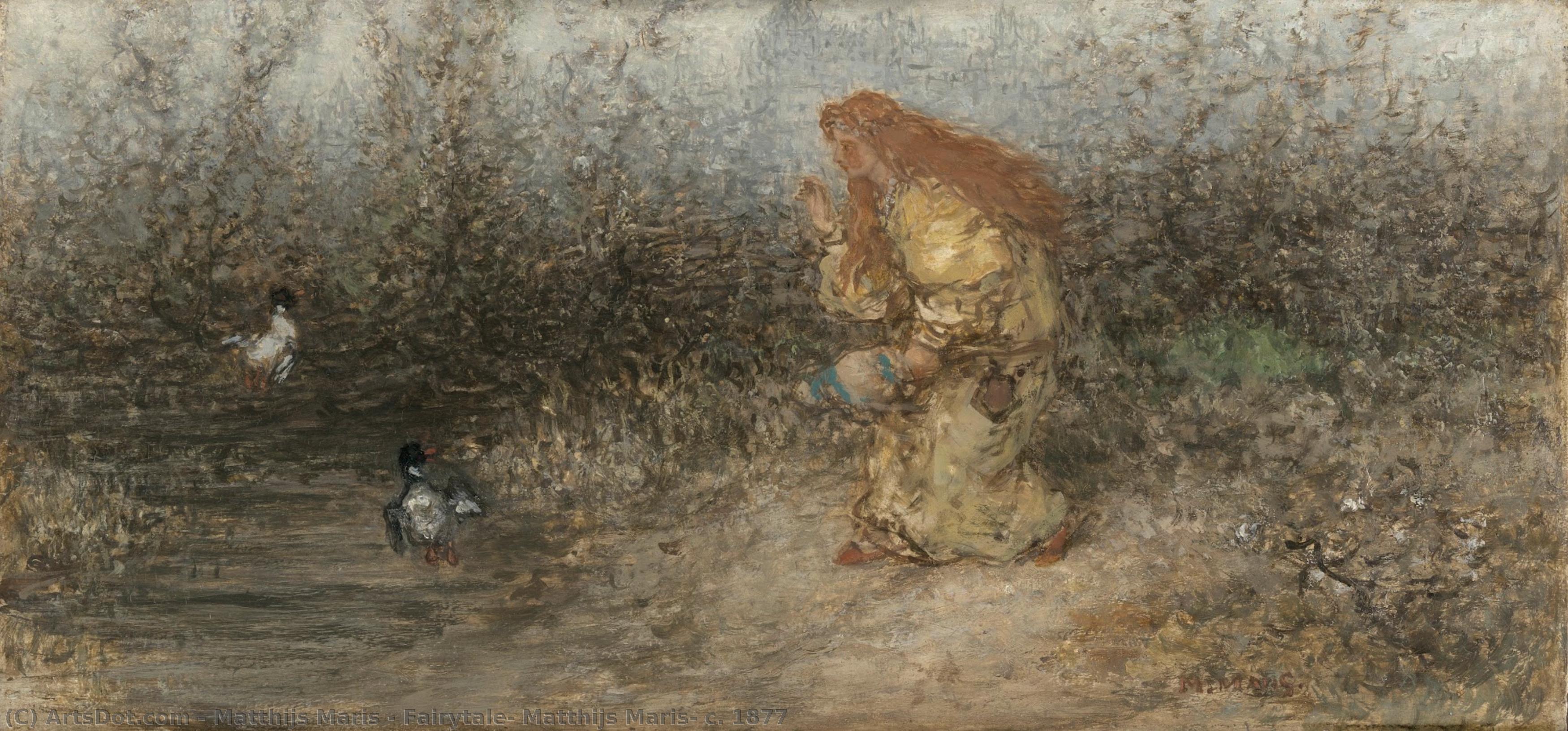 Fairytale, Matthijs Maris, C. 1877 — Matthijs Maris