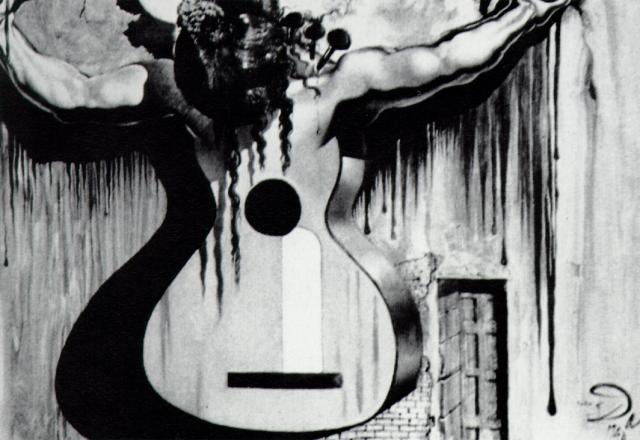 Painting For The Backdrop Of 'cafe De Chinitas' — Salvador Dalí