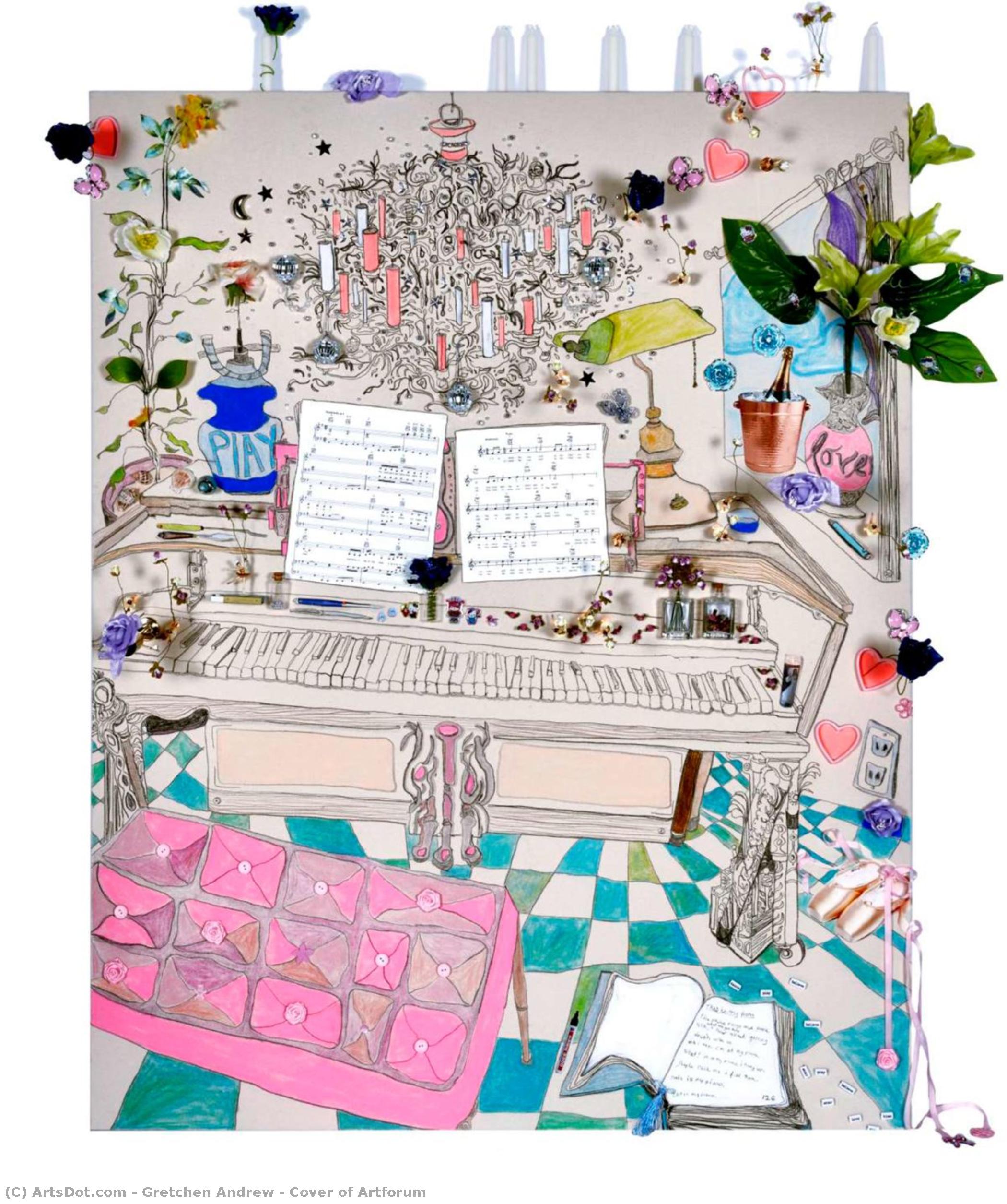 Cover Of Artforum — Gretchen Andrew