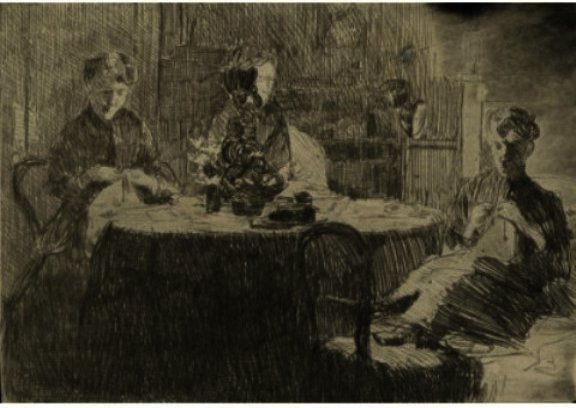 Around The Table — Julian Alden Weir