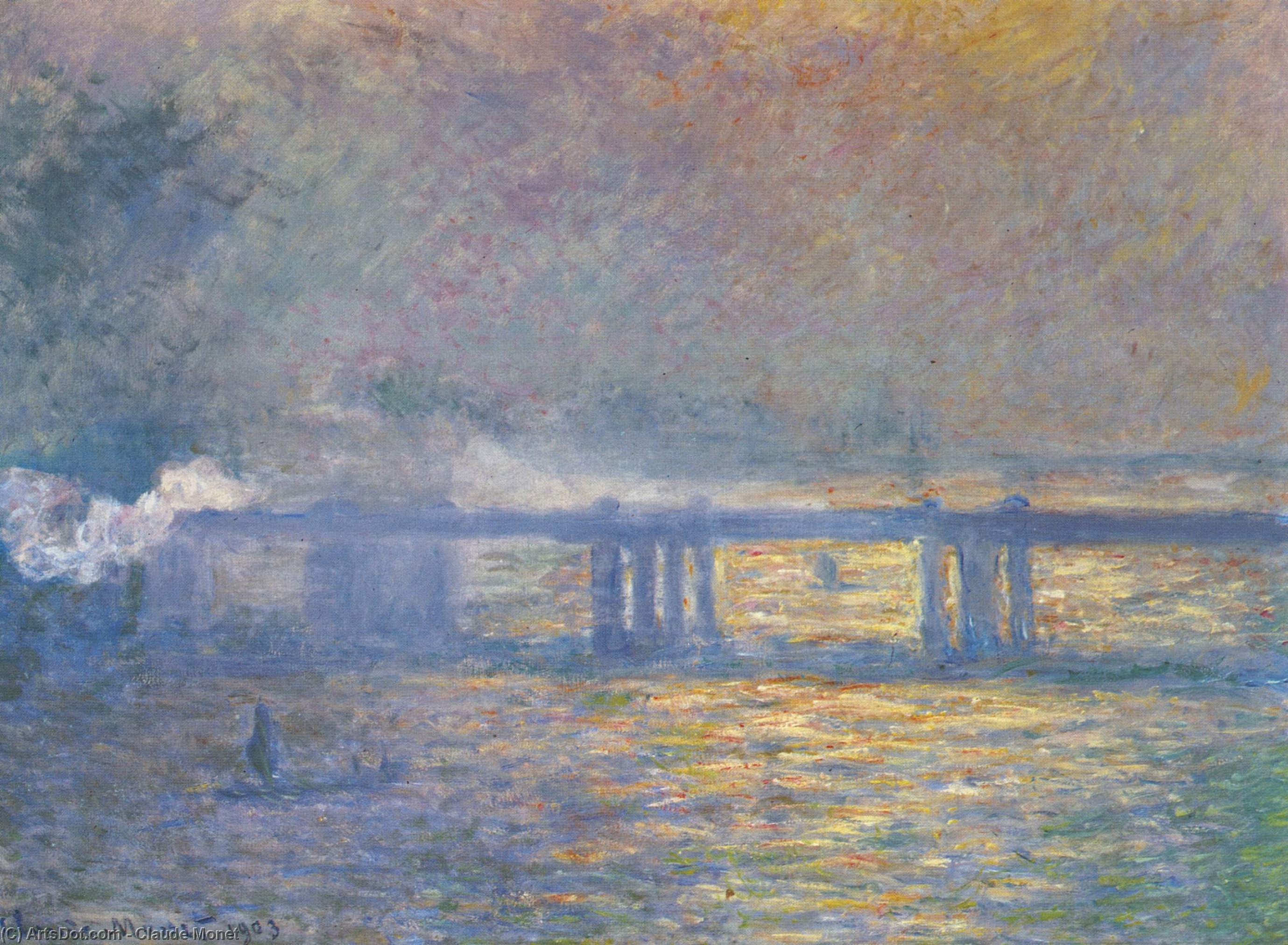 Charing Cross Bridge — Клод Моне