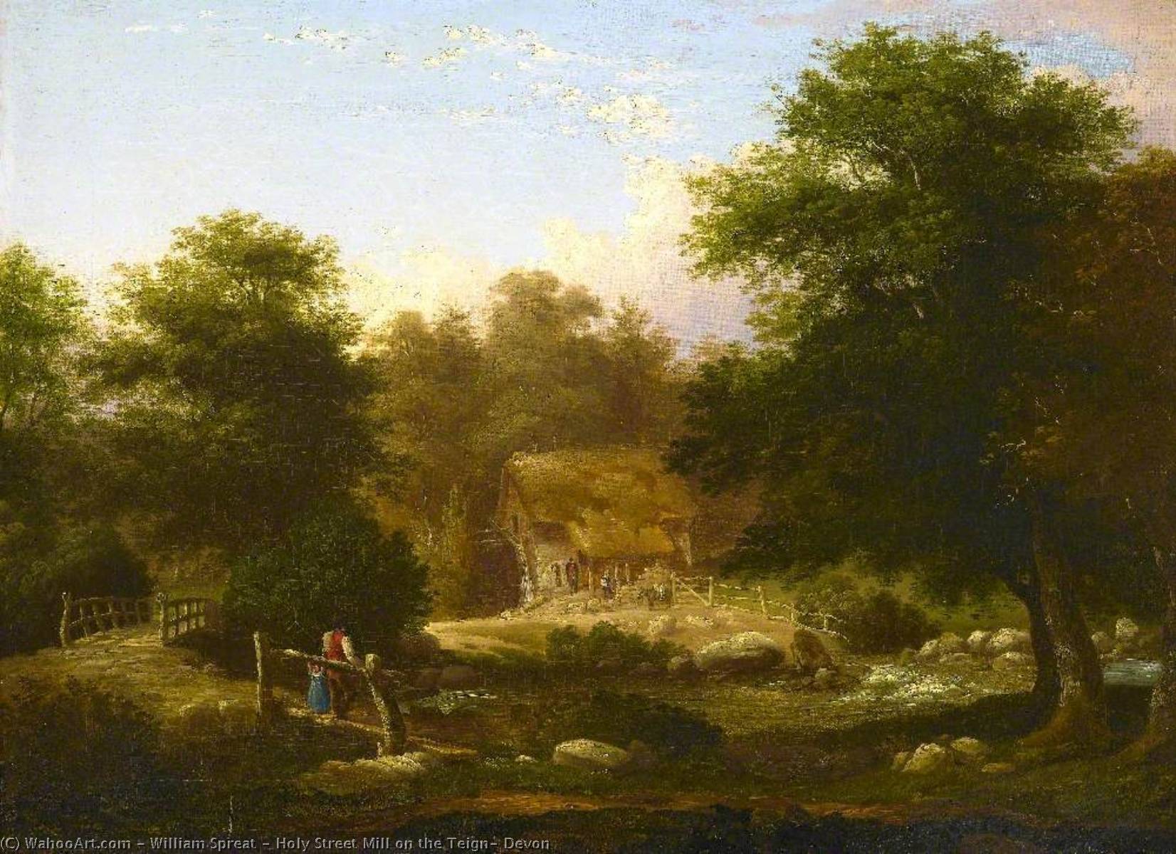 Holy Street Mill On The Teign, Devon — William Spreat
