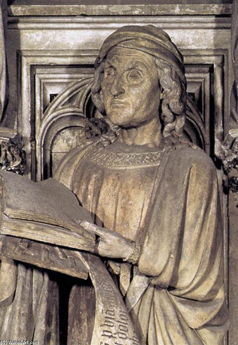 Well Of Moses: Prophet Jeremiah (detail) — Claus Sluter