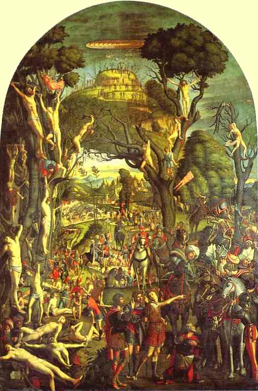 The Ten Thousand Crucifixions Of Mount Ararat — Vittore Carpaccio