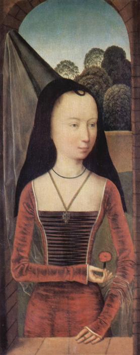 Portrait Of A Young Woman — Memling, Hans