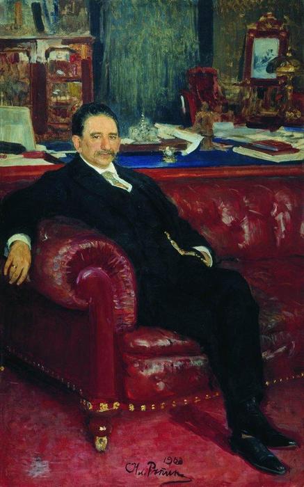 Portrait Of B.a. Kaminka — Ilya Yefimovich Repin