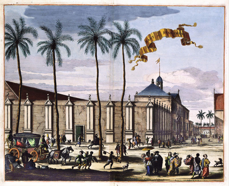 City Hall Of Batavia In (1682) — Jacob Van Meurs