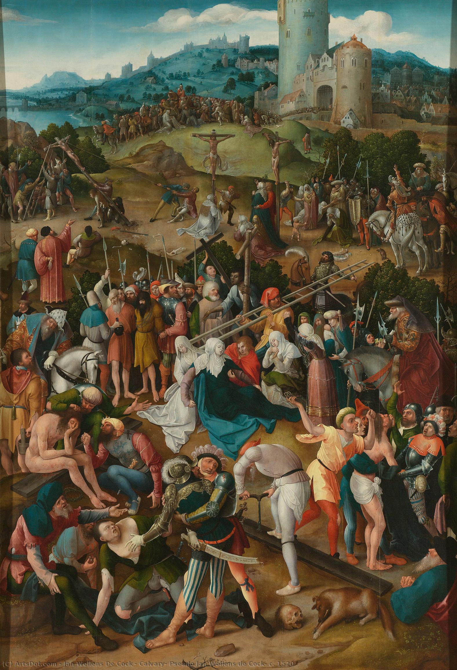 Calvary, Pseudo Jan Wellens De Cock, C. 1520 — Jan Wellens De Cock