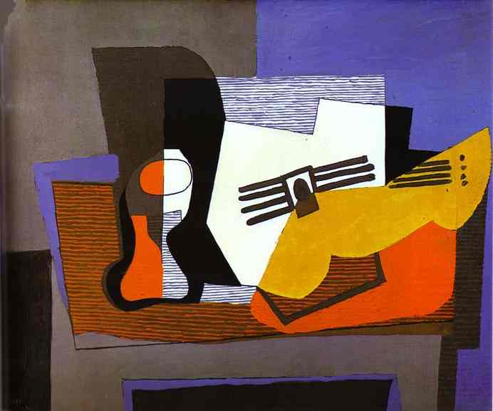 Still Life With Guitar — Пабло Пикасо
