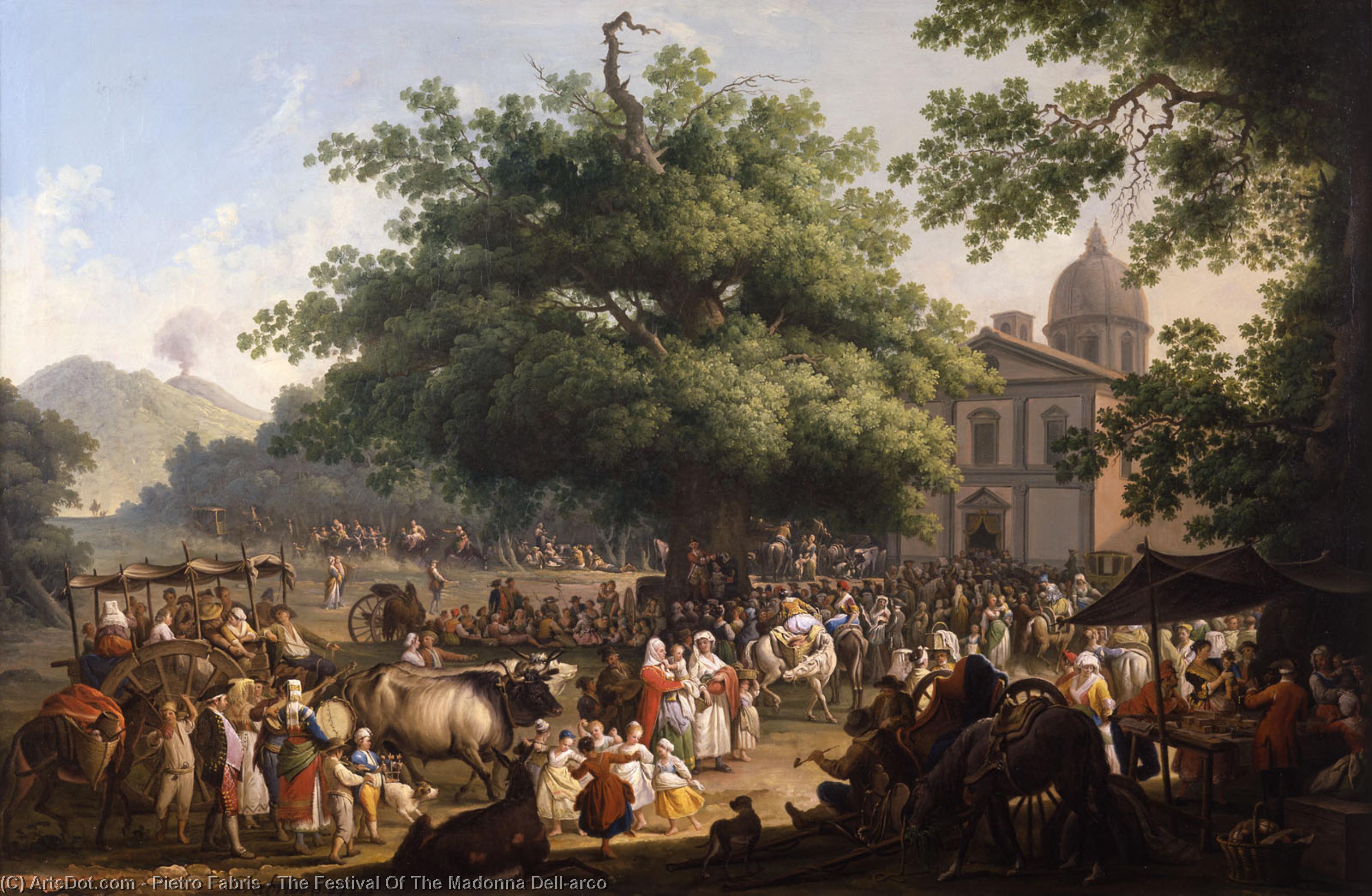 The Festival Of The Madonna Dell'arco — Pietro Fabris