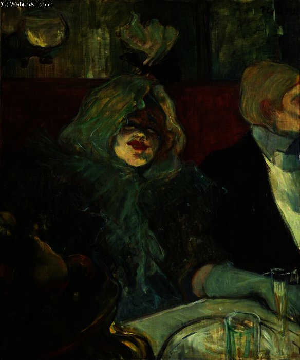 En Un Comedor Privado En Le Rat Mort — Comte Henri Marie Raymond De Toulouse-lautrec-monfa