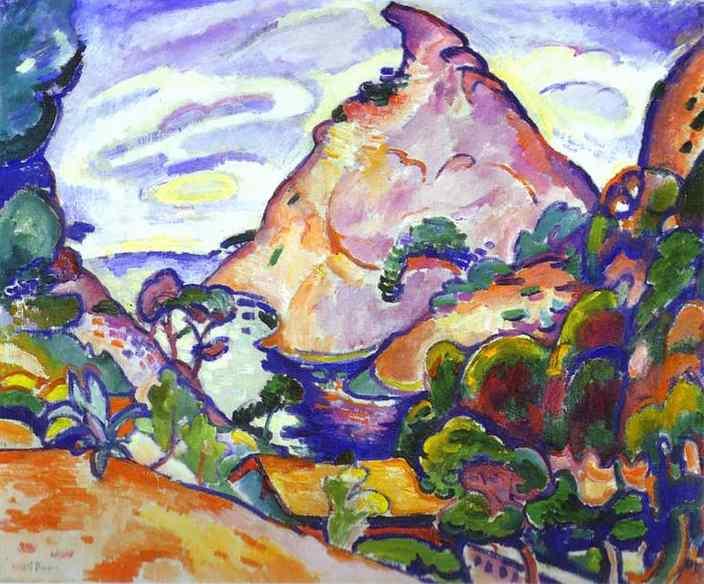 Clima Gris En La Cala — Georges Braque
