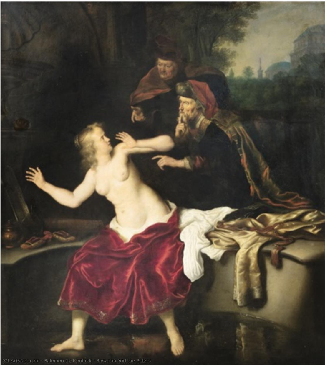 Susanna And The Elders — Salomon De Koninck