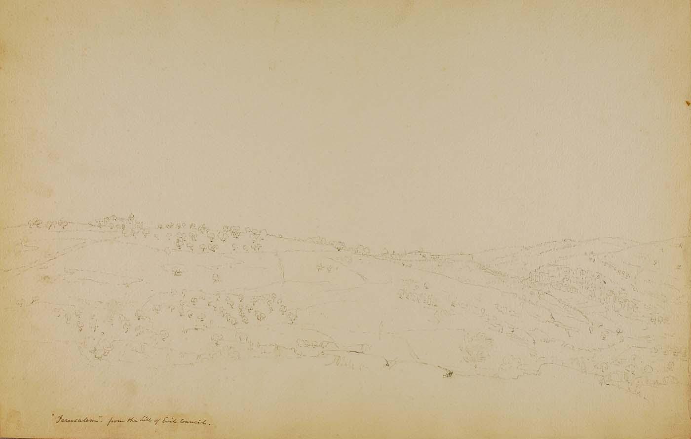 Jerusalem From The Hill Of Evil Council — Miner Kilbourne Kellogg