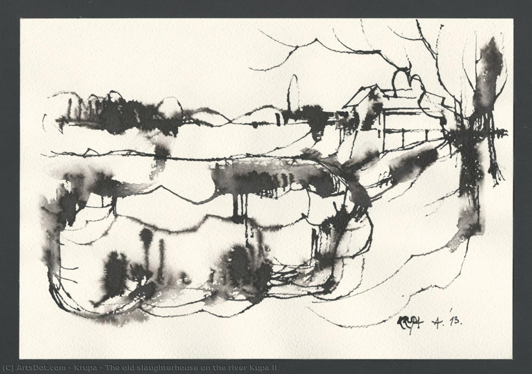 The Old Slaughterhouse On The River Kupa Ii — Alfred Freddy Krupa