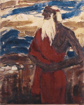 Moses Surveying The Promised Land — Christian Rohlfs