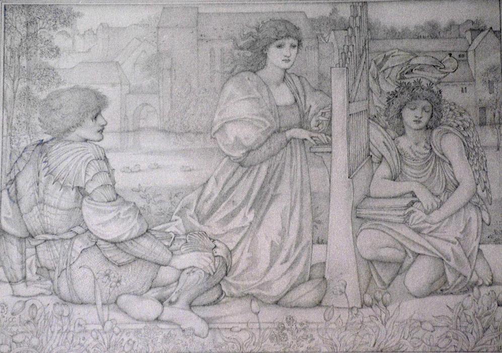 Song Of Love — Edward Coley Burne-jones