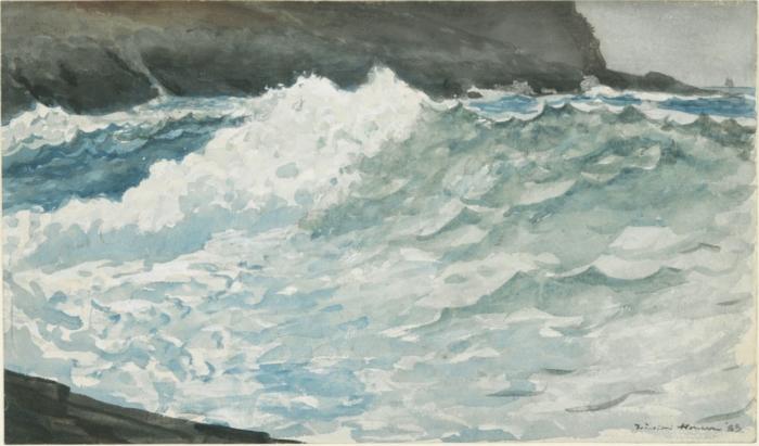 Surf, Prout's Neck — ウィンズロー・ホマー