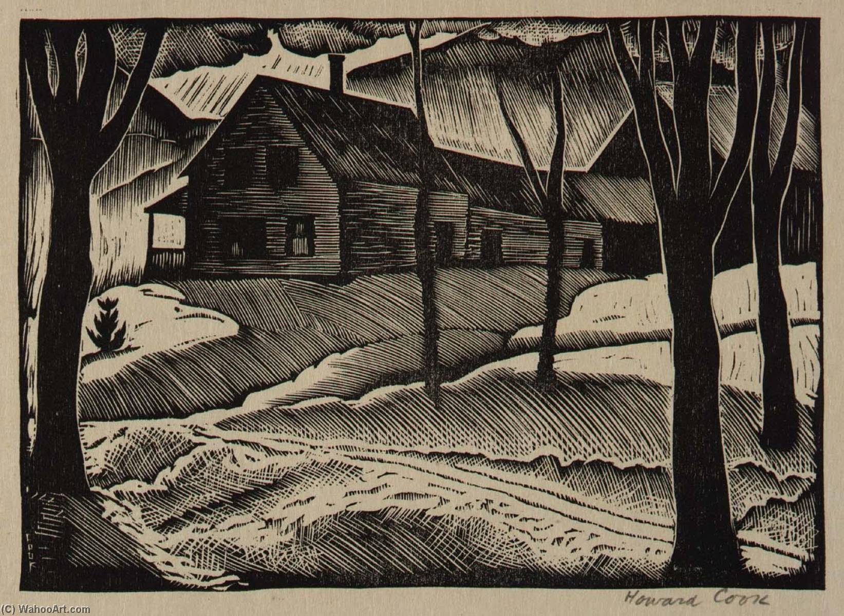 Winter Farm — Howard Cook