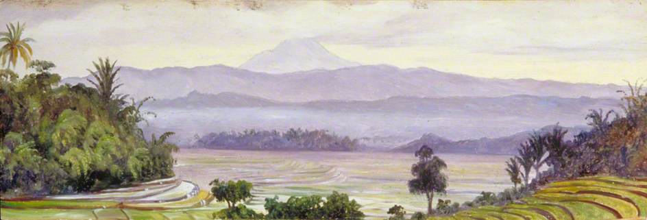 The Kluet Volcano From Ngantang, Java — Марианна Норт