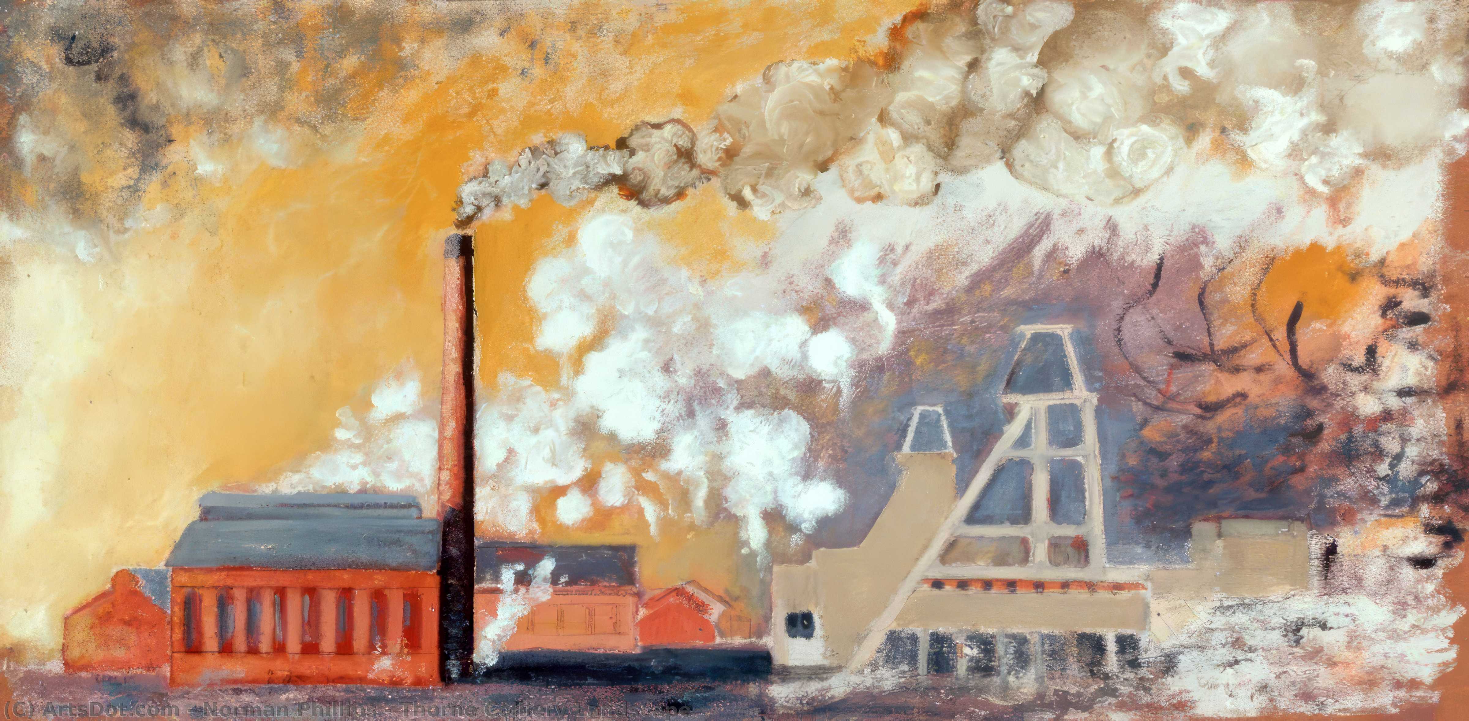 Thorne Colliery Landscape — Norman Phillips