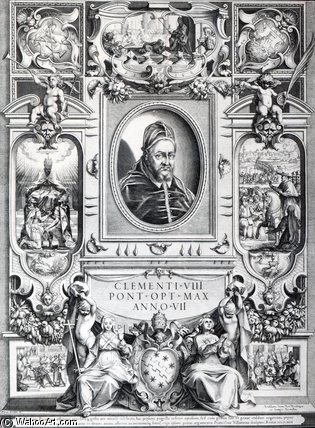 Pope Clement Viii — Francesco Villamena
